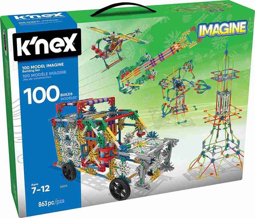 Knex 100 Model Building Set - 100 Model Building Set . Buy Cartoon toys in  India. shop for Knex products in India.