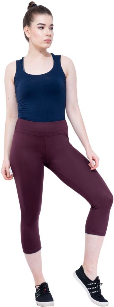 Triumph Triaction Cardio High Waist Ankle Length Tummy Control Workout  Leggings  Grey Buy Triumph Triaction Cardio High Waist Ankle Length Tummy  Control Workout Leggings  Grey Online at Best Price in