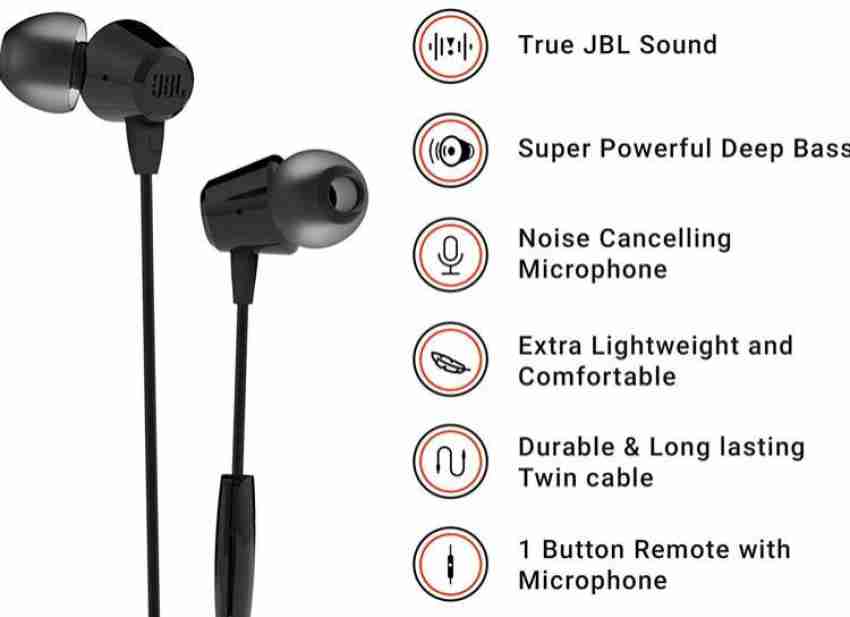 Jbl t50hi online earphones