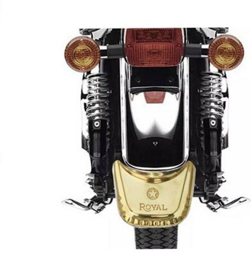 Royal enfield old top model rear mudguard