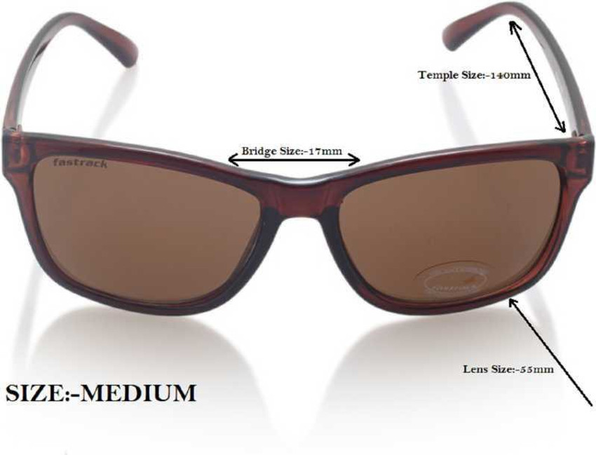 Fastrack brown wayfarer sunglasses new arrivals