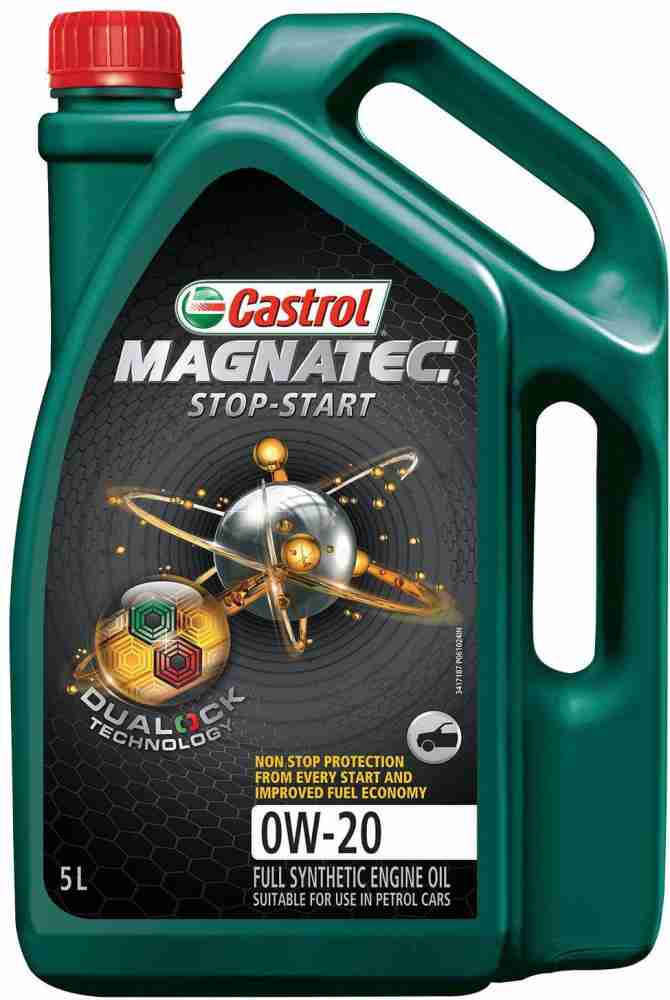 Castrol MAGNATEC STOP-START 5W-30 Full Synthetic Engine Oil for Petrol,  Diesel and CNG Cars 3.5L : : Car & Motorbike