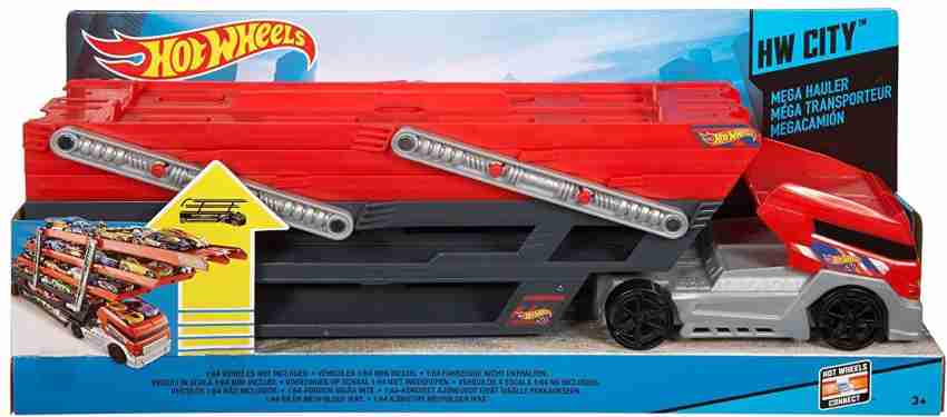 Hot wheels mega hauler with best sale 20 cars