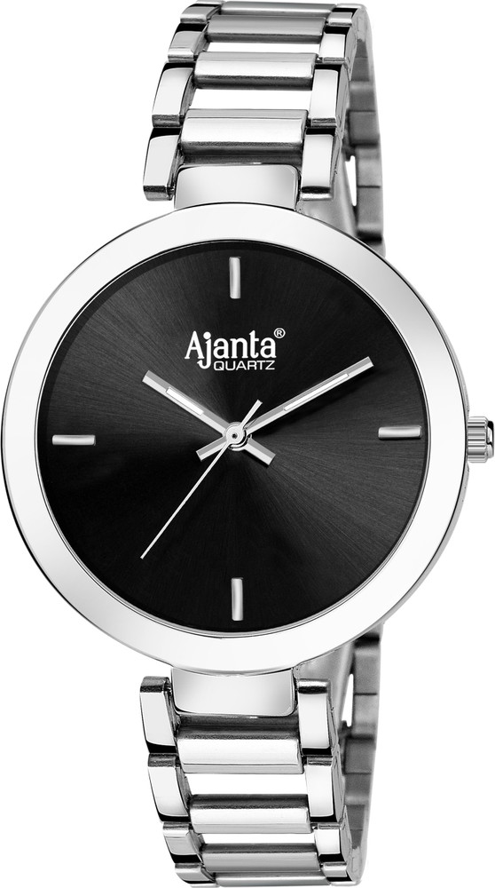 AJANTA QUARTZ AWC049MSG 1 BLS SS AWC43MSL BSL Analog Watch For