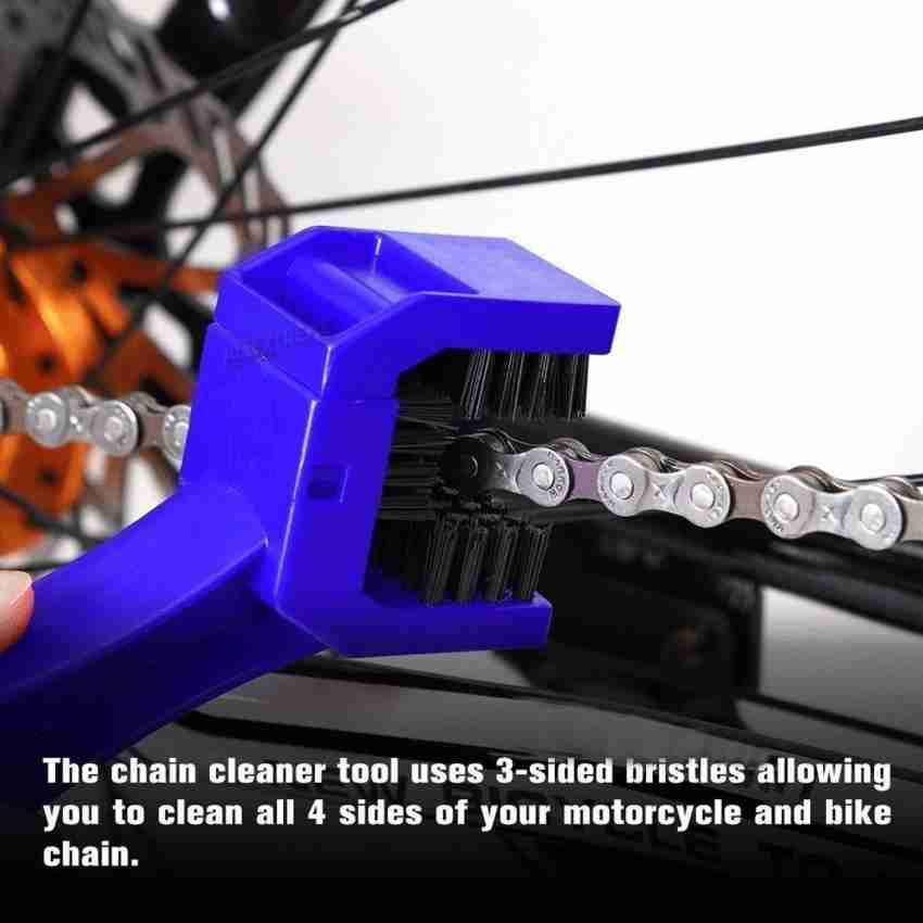 1pc Bicycle Chain Cleaning Tool, Bike Cleaning Brush, Motorcycle