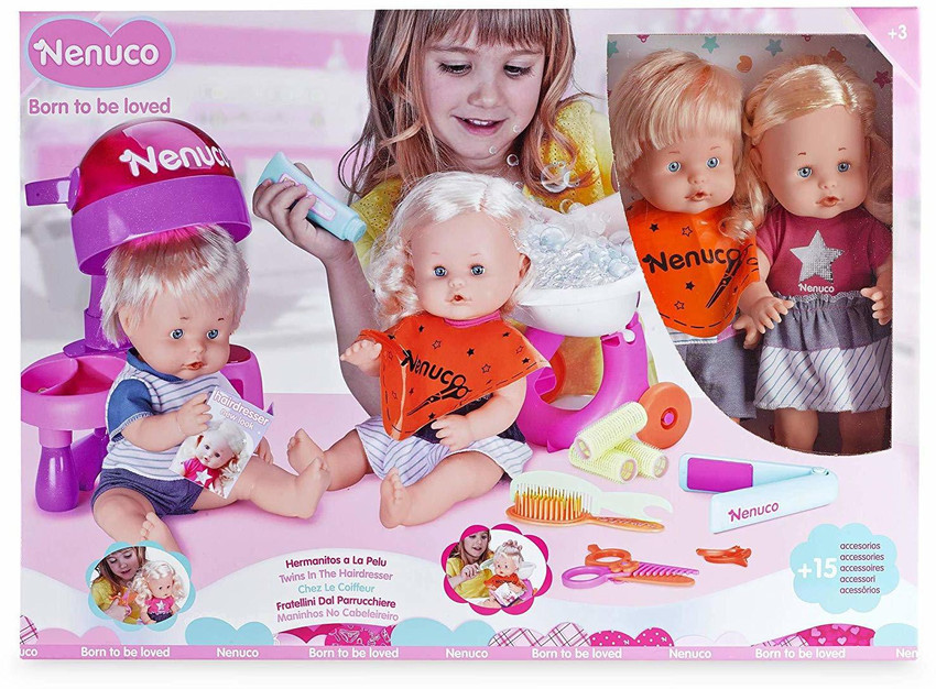 Nenuco Doll Brother And Sister At The Hairdresser Doll Brother
