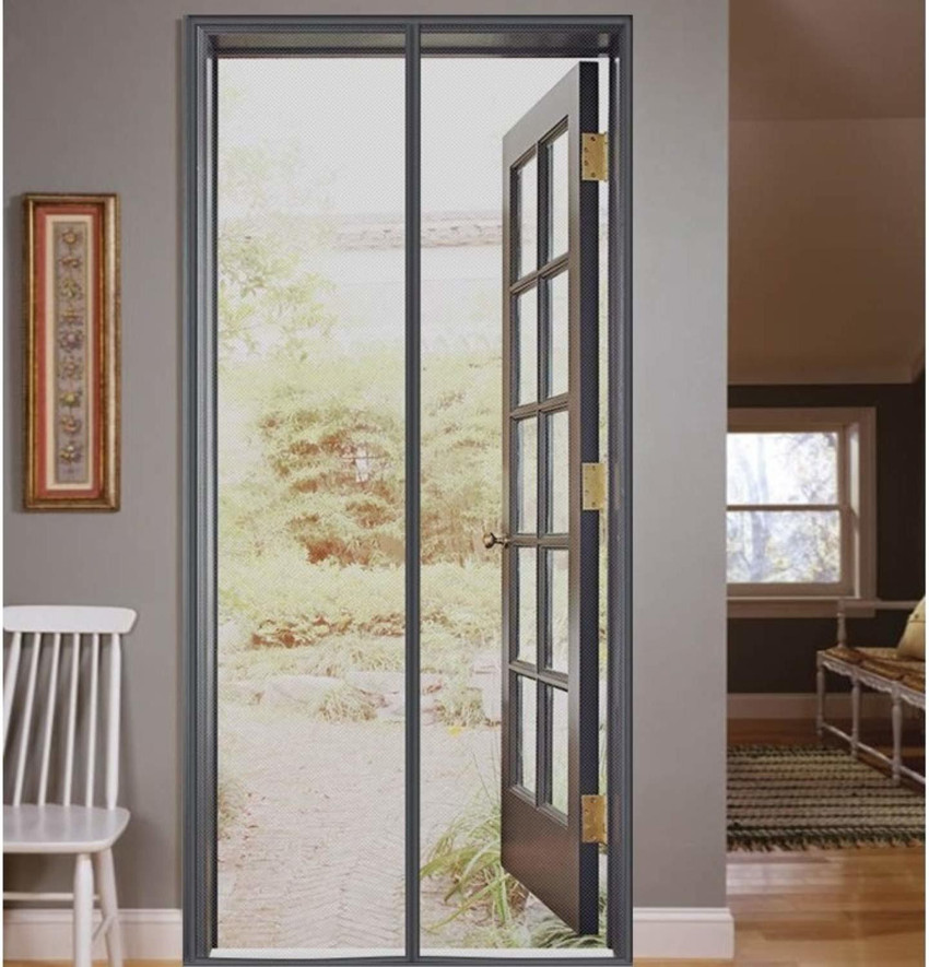 Door net curtain top