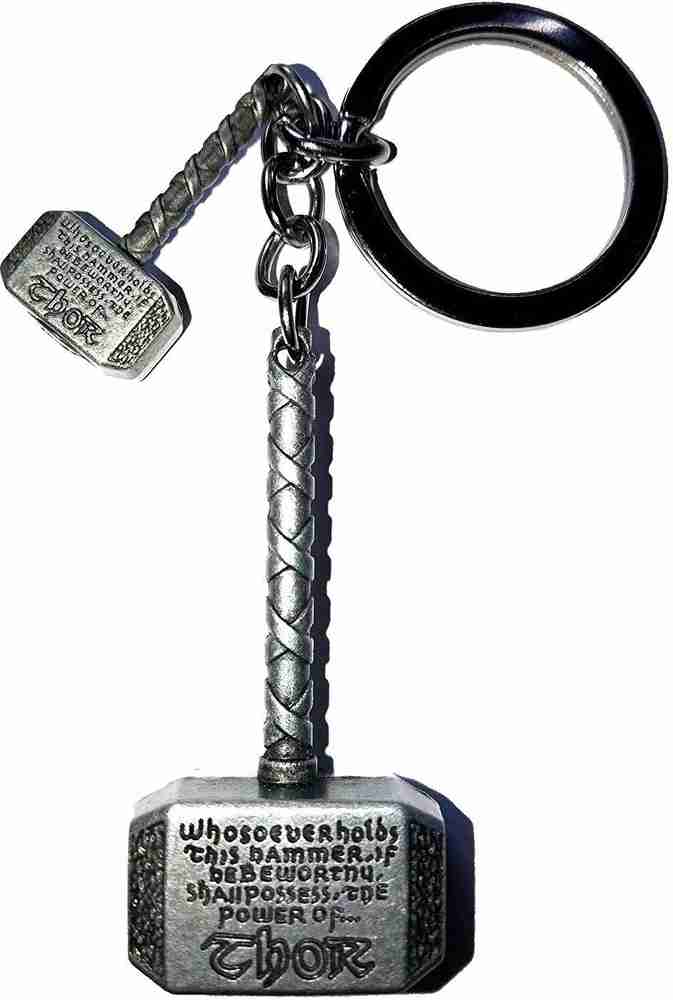 Thor hammer keyring top