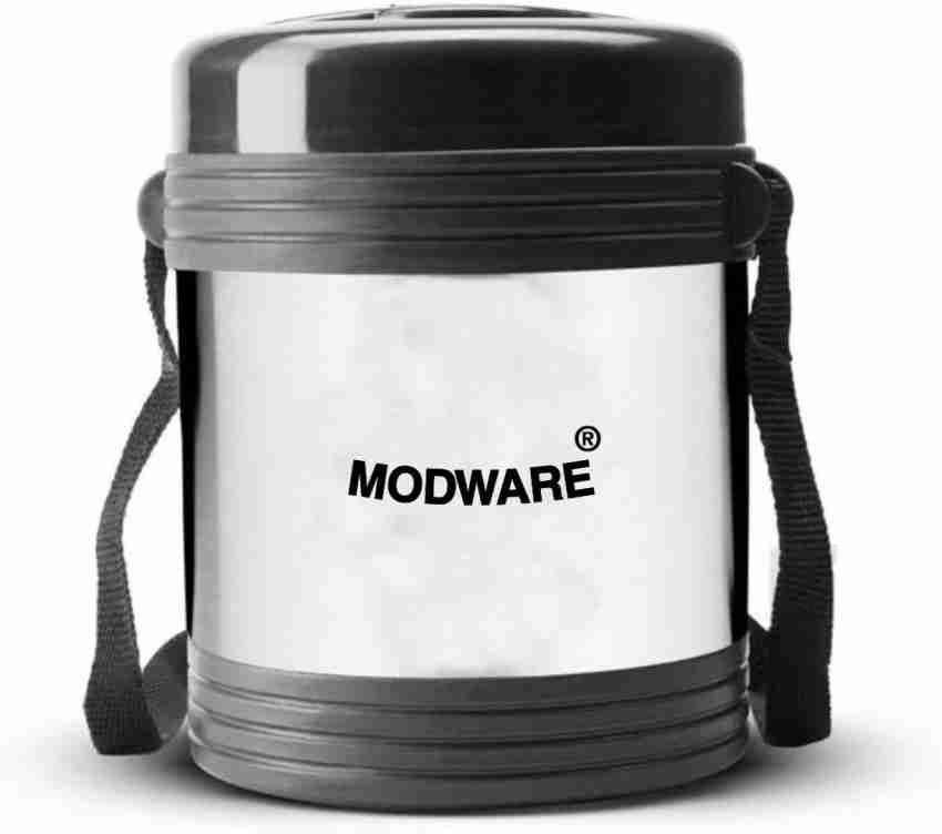 Buy TOPWARE Lunch Box with Temperature Bottle - Black  3 Stainless Steel  Containers Online at Best Prices in India - JioMart.