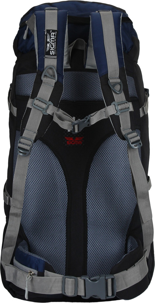 Sigma NAVY TROOPS 65 LTRS WITH RAIN COVER AND BACK SUPPORT