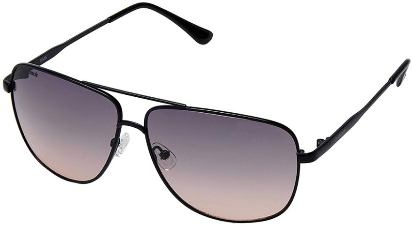 Buy Fastrack Men's 100% UV protected Black Lens Square Sunglasses