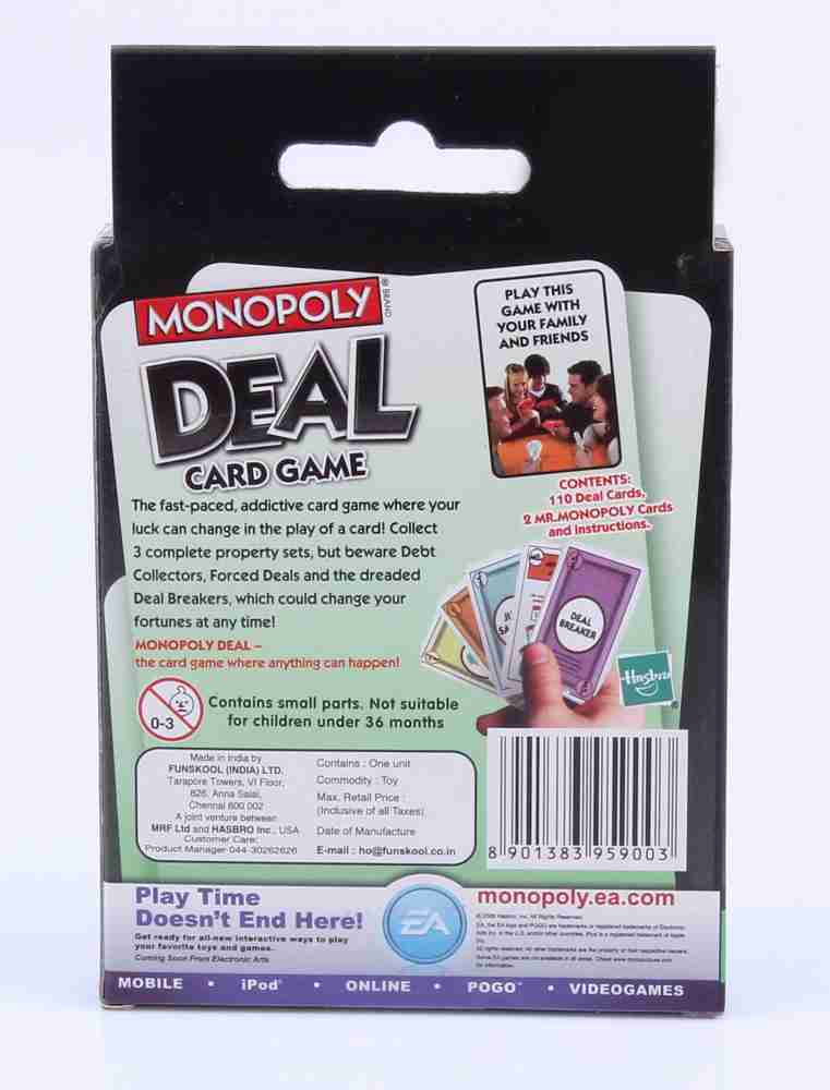 FUNSKOOL Monopoly Deal Card Game - Monopoly Deal Card Game . shop