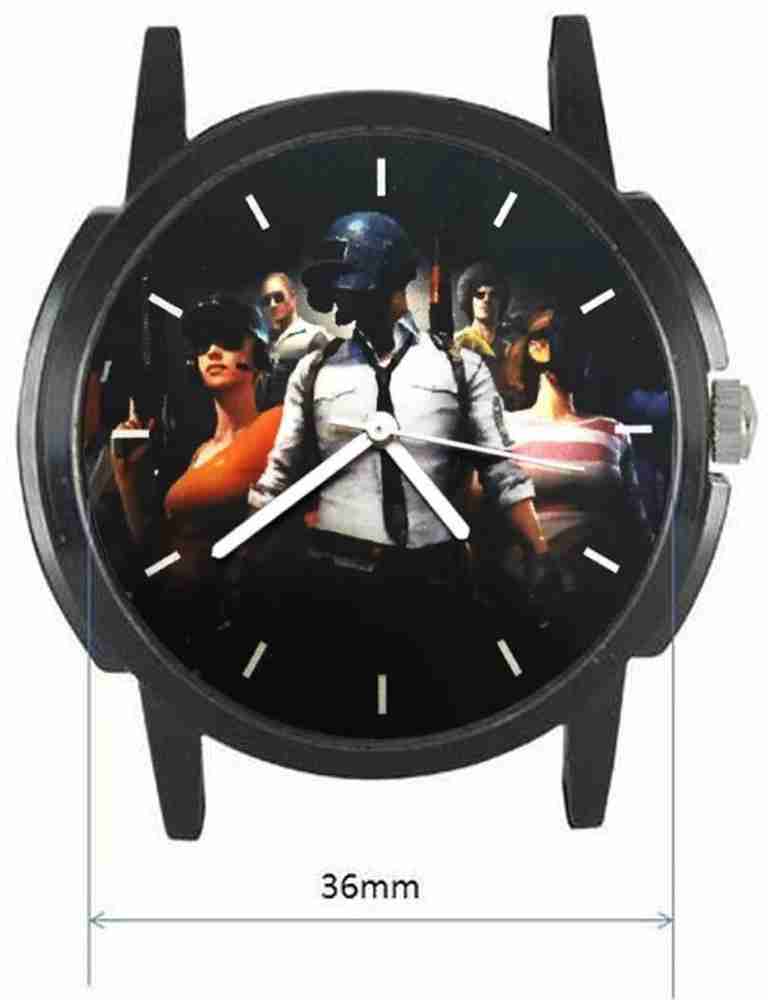SIMONE ENTERPRISE 6 PC PUBG COMBO B3 AND B4 Analog Watch For
