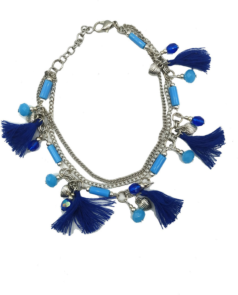 Silk clearance thread anklet