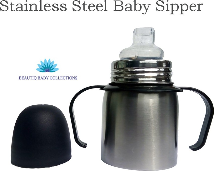 Stainless Steel Baby Feeding Bottle and Sipper