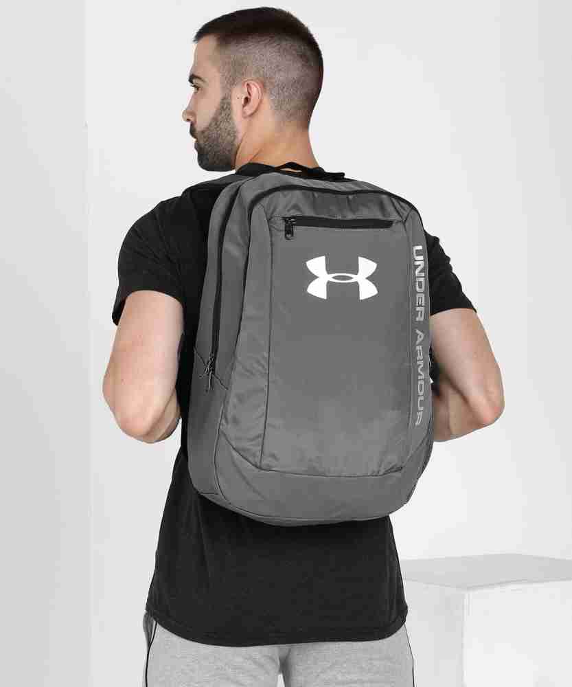 Under armour hustle ldwr backpack clearance grey