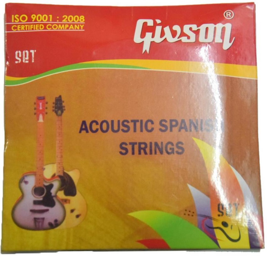 Givson Acoustic ACOUSTIC SET Guitar String Price in India Buy