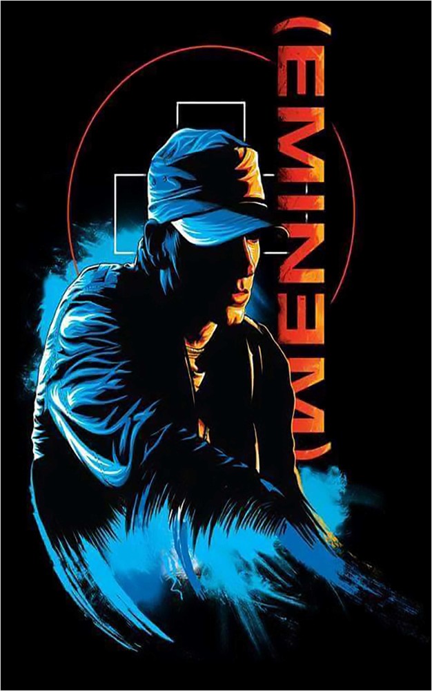 Eminem Music Wall Poster Paper Print - Music, Personalities