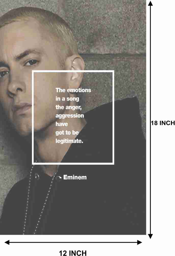 Posterhouzz Eminem Poster Paper Print - Music posters in India - Buy art,  film, design, movie, music, nature and educational paintings/wallpapers at