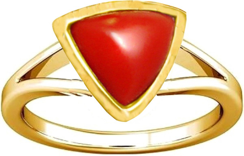 Triangle moonga hotsell ring design