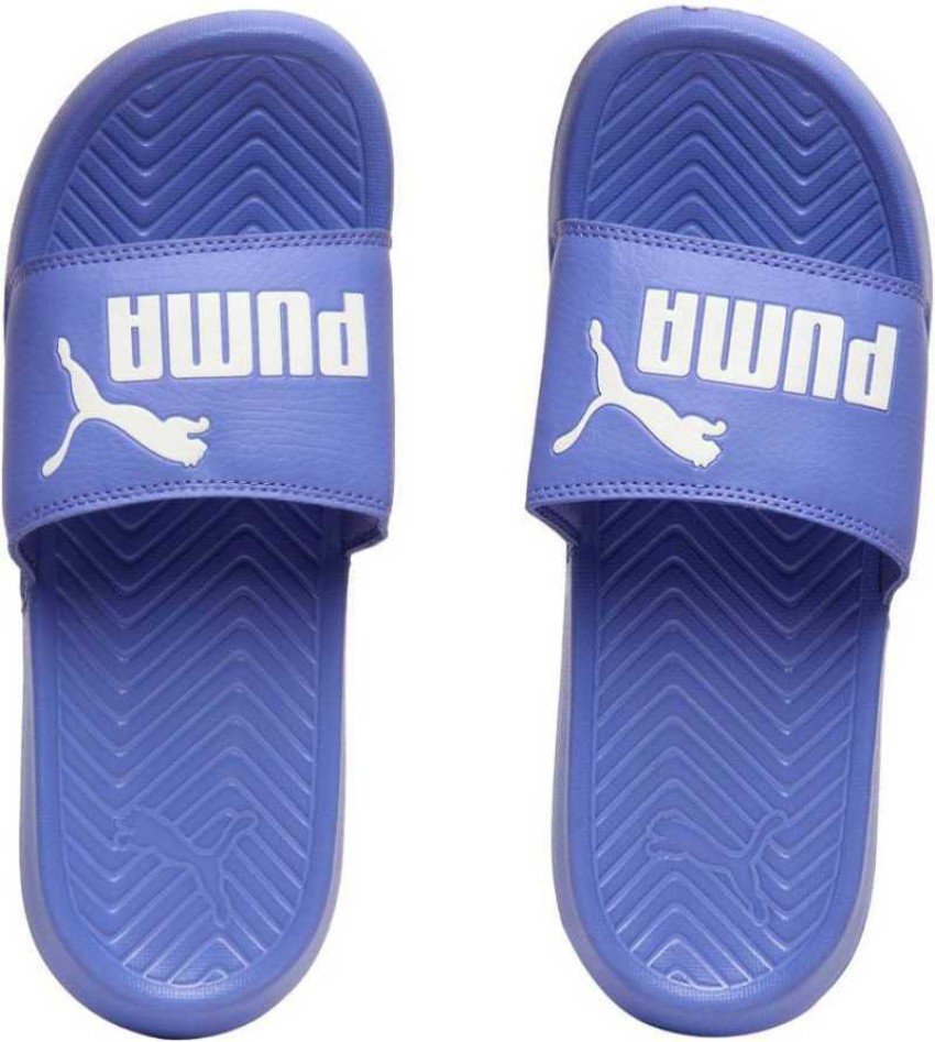 Puma white outlet slippers online shopping