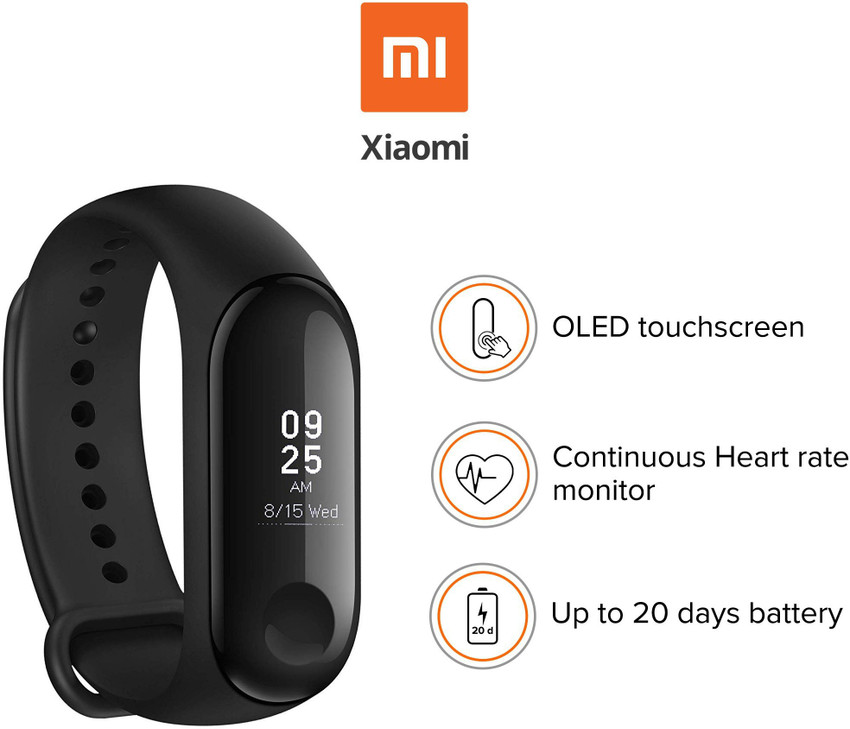 Mi Mi Band 3 Price in India Buy Mi Mi Band 3 online at Flipkart