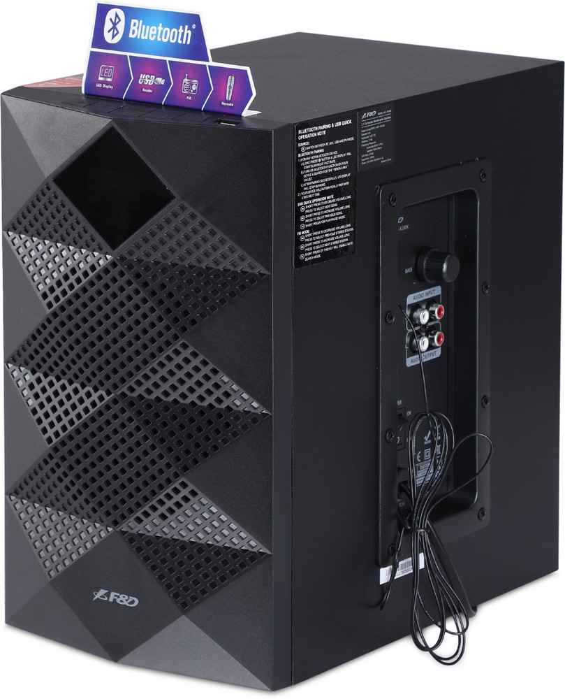 F&d a180x 2.1 online bluetooth speakers