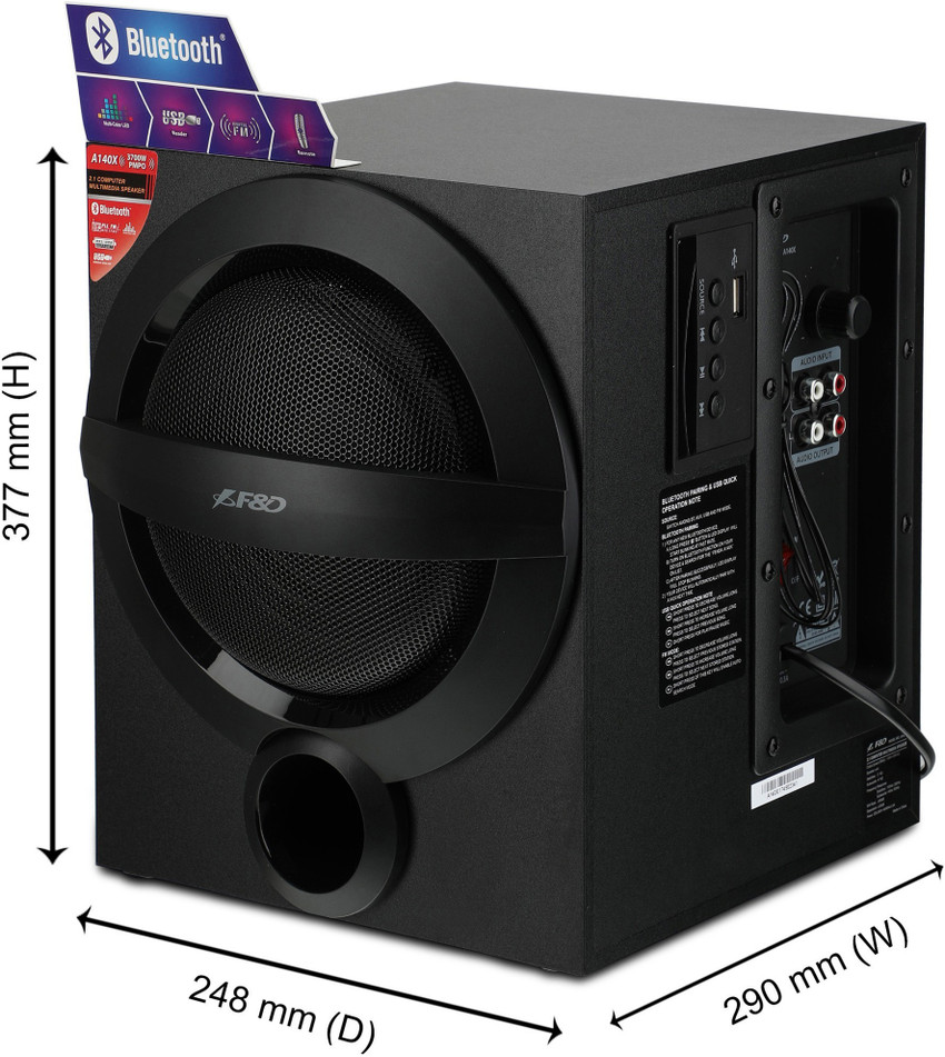 F&d a140x 37 w bluetooth home audio speaker online