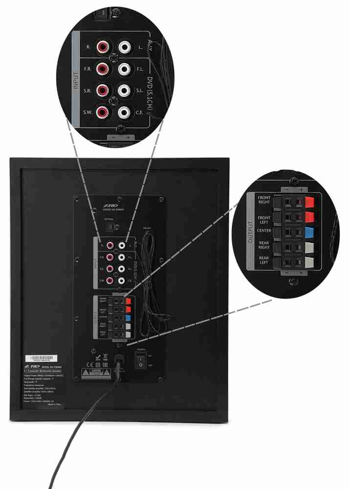 F&d f6000x clearance home theater