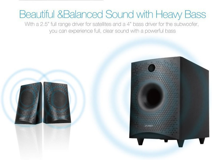 F&d f210x 15 w clearance portable bluetooth home audio speaker