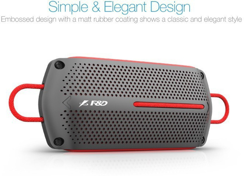 F&d w12 wireless hotsell portable bluetooth speaker
