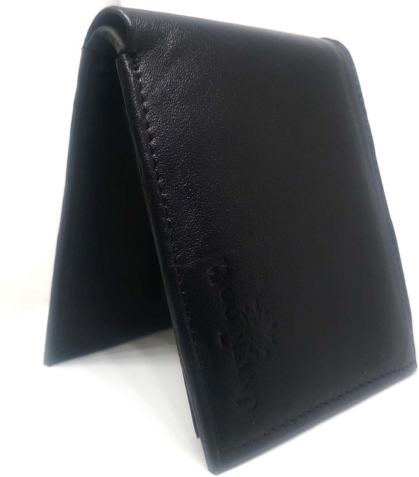 DESIRE CRAFT Boys Black Genuine Leather Wallet BLACK Price in