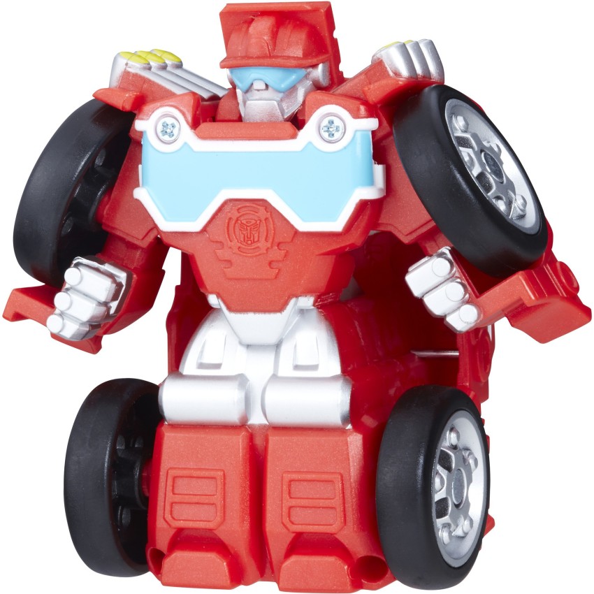 TRANSFORMERS Playskool Heroes Rescue Bots Flip Racers Heatwave the