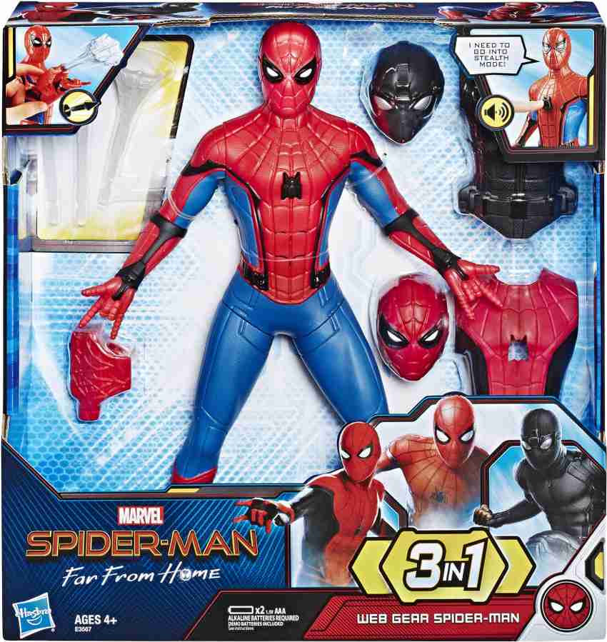 Marvel: Spiderman Web Gear Kids Toy Action Figure for Boys and