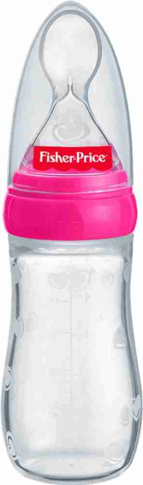 Fisher price feeding bottle best sale with spoon