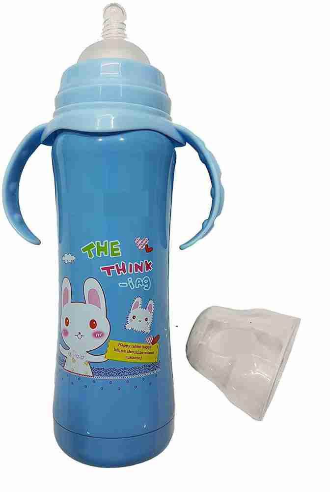 Stainless Steel Baby Milk Bottle, Vacuum-insulated Flask With