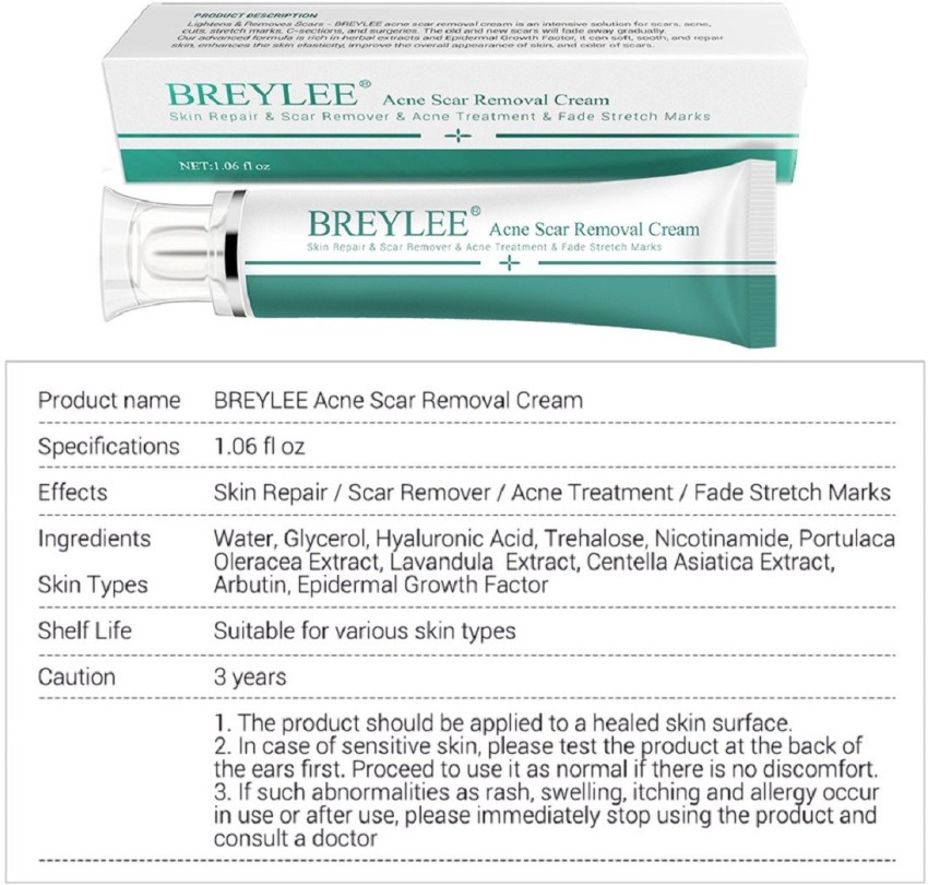 Breylee acne deals scar removal cream