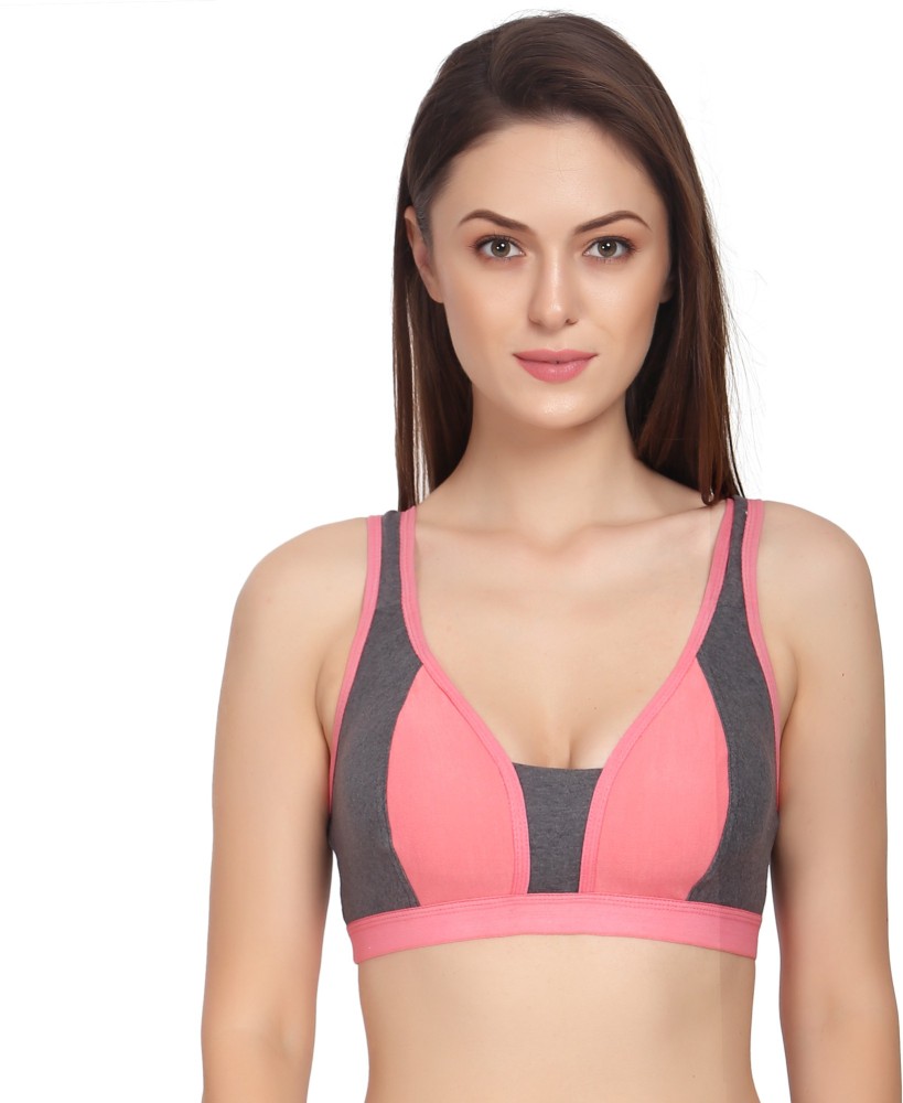 Buy Pink Sports Bra Online for Women