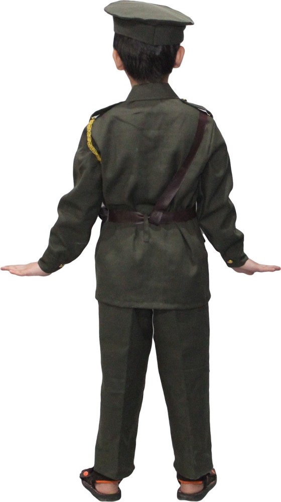 Girls Teen Army Soldier Costume  Green Army Costume for Teen Girls