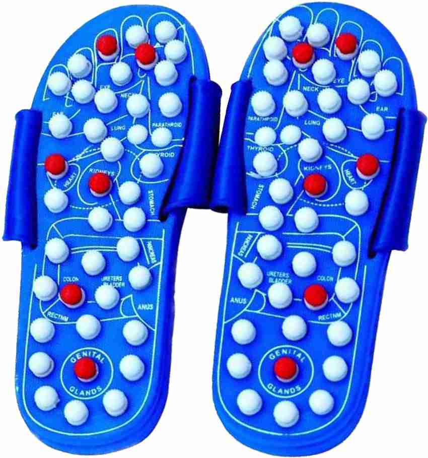 jasvi Q207F Best Quality Size 06 Acupressure Yoga Slippers For