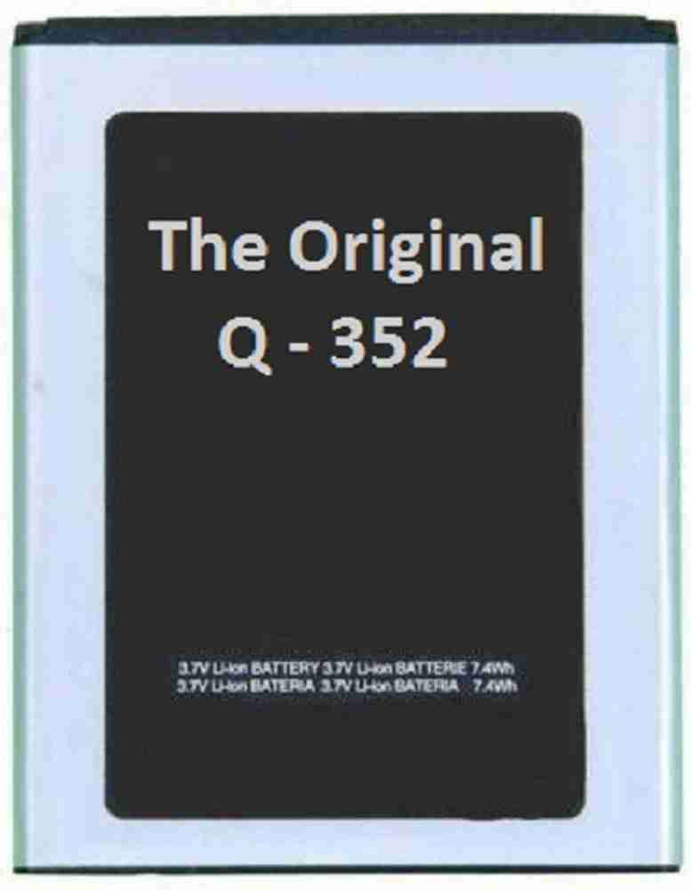 The original Mobile Battery For Micromax Bolt Micromax Bolt Q352 Price in India Buy The original Mobile Battery For Micromax Bolt Micromax Bolt Q352 online at Flipkart