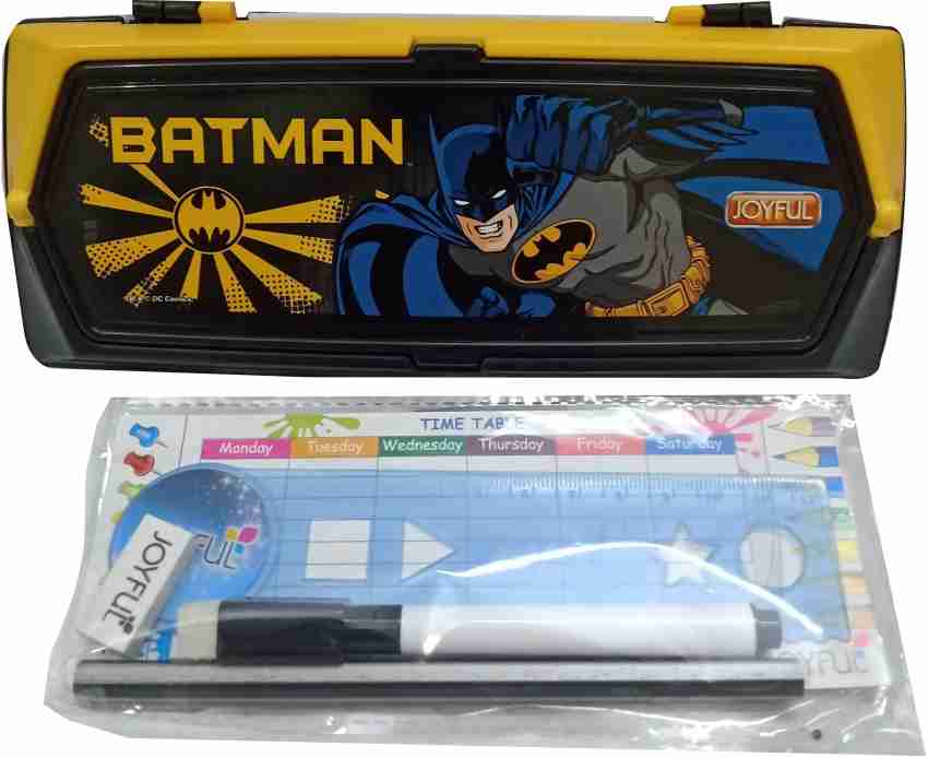 Batman, Captain of America metal pencil box