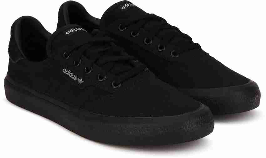 Adidas black canvas shoes new arrivals