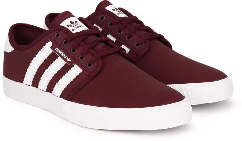 Adidas seeley maroon top