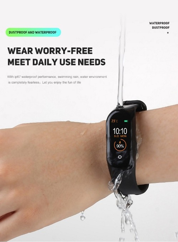 Crystal Digital M4 45 Days Battery Life Smart Band Price in India