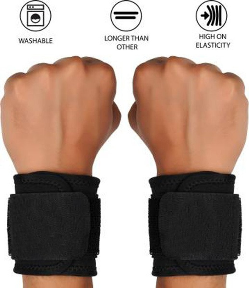 GymWar WRIST SUPPORT BLACK Pair Hand Grip Fitness Grip Buy GymWar WRIST SUPPORT BLACK Pair Hand Grip Fitness Grip Online at Best Prices in India Sports Fitness Flipkart