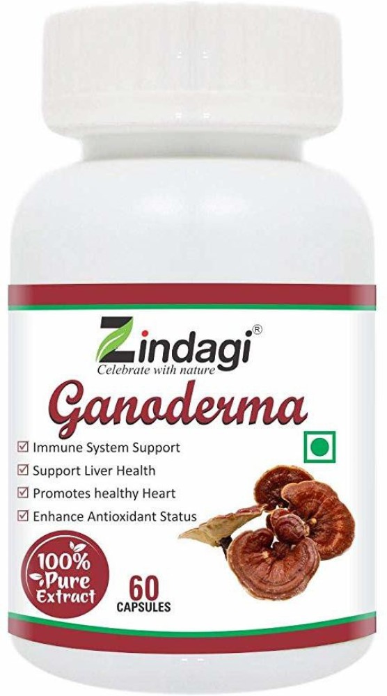 Zindagi Ganoderma Pure Extract Capsules Helpful In Weight