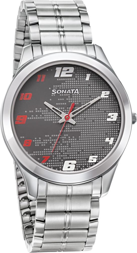 SONATA NP77063SM07W Refresher Analog Watch For Men Buy SONATA NP77063SM07W Refresher Analog Watch For Men NP77063SM07W Online at Best Prices in India Flipkart