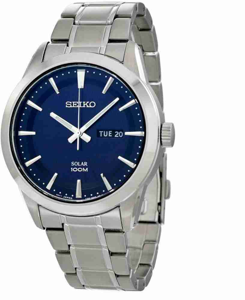 Seiko Solar Analog Watch For Men Buy Seiko Solar Analog Watch