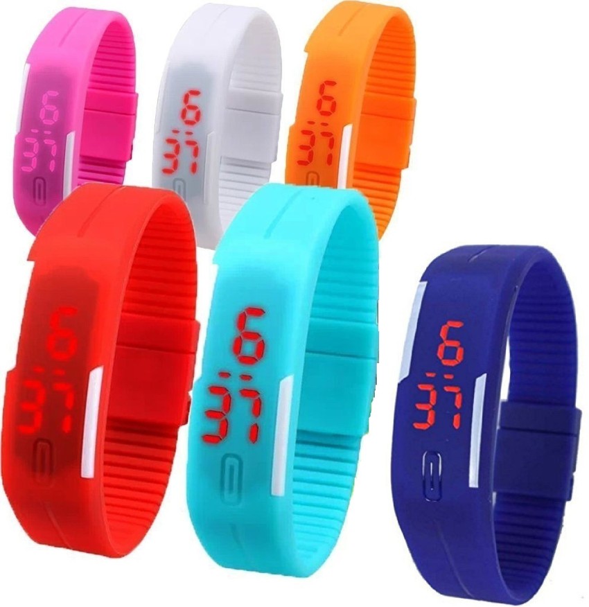 Pappi Haunt All Working Kid s Favourite Birthday Return Gift Led Bands Digital Watch For Boys Girls Buy Pappi Haunt All Working Kid s Favourite Birthday Return Gift Led Bands Digital